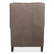 Hooker Furniture Caleigh Leather Recliner in Beige and Natchez Brown