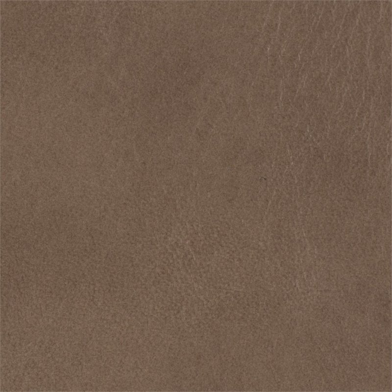 Hooker Furniture Caleigh Leather Recliner in Beige and Natchez Brown