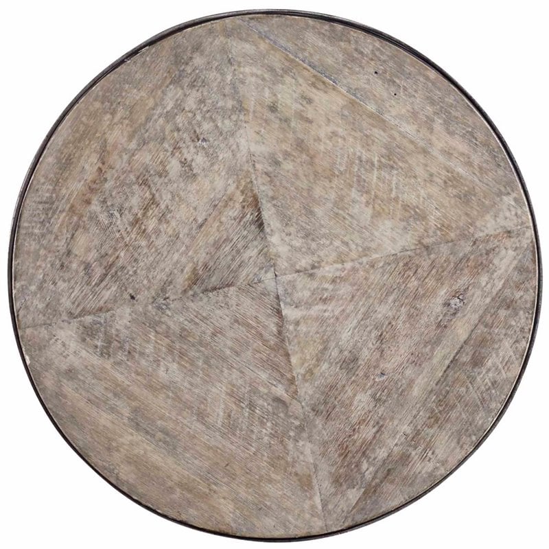 Hooker Furniture Saint Armand 2 Piece Nesting Table Set in Light Wood