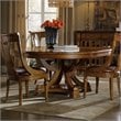 Tynecastle Pedestal Dining Table in Natural Wood Grain by Hooker Furniture