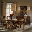 Tynecastle Pedestal Dining Table in Natural Wood Grain by Hooker Furniture