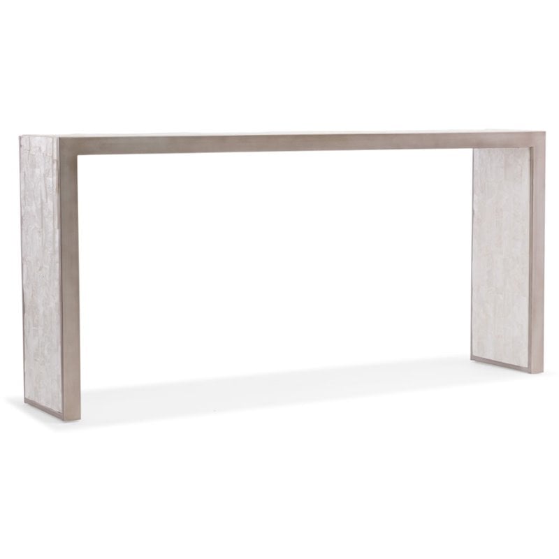 Hooker Furniture Melange Emma Console Table in White