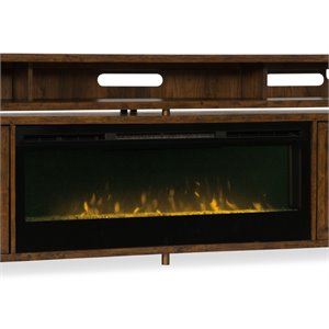 hooker furniture big sur fireplace insert in black