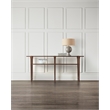 Skinny Console Table in Dark Brown Wood Finish by Hooker Furniture