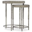 Hooker Furniture 2 Piece Mirror Top Accent Nesting Tables