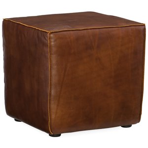 hooker furniture quebert cube leather ottoman