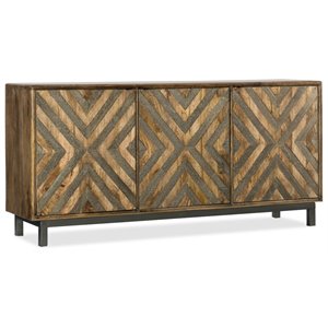 hooker furniture home entertainment serramonte 69in entertainment/accent console
