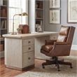 Hooker Furniture Beckett Leather Home Office Chair in Checkmate Pawn