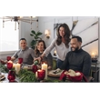 Hooker Furniture Curata Extendable Dining Table in Midnight Brown