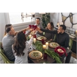 Hooker Furniture Curata Extendable Dining Table in Midnight Brown