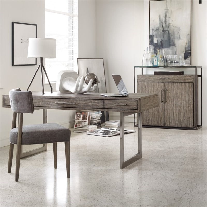 Hooker Furniture Curata Upholstered Dining Side Chair in Graphite