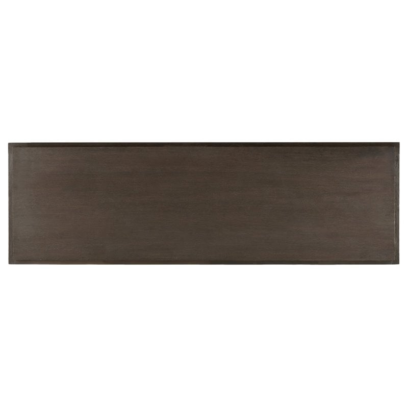 Hooker Furniture Curata Buffet in Midnight Brown and Brushed Brass