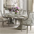 Hooker Furniture Sanctuary Extendable Dining Table in Epoque