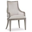 Hooker Furniture Sanctuary Upholstered Dining Arm Chair in Epoque