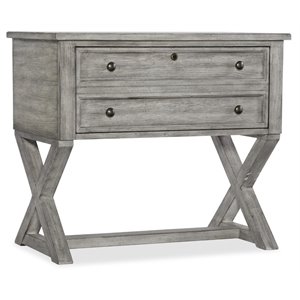 hooker furniture melange dixon 1 drawer lateral file in light gray