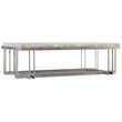 Hooker Furniture Melange Marin Onyx Top Coffee Table in Pewter