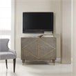 Hooker Furniture Melange Breck Accent Chest in Gray with Gold Accents