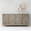 Hooker Furniture Melange Fairfax Media Credenza in Distressed Wood