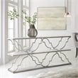 Hooker Furniture Melange Golden Gate Stone Top Console Table