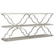 Hooker Furniture Melange Golden Gate Stone Top Console Table