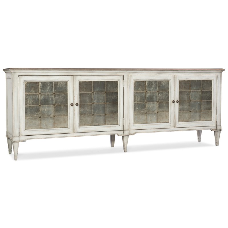 Hooker Furniture Living Room Melange Four-Door Credenza