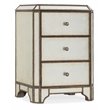 Hooker Furniture Arabella Mirrored Three-Drawer Nightstand
