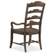 Hooker Furniture Hill Country Twin Sisters Ladderback Arm Chair