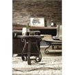Hooker Furniture Hill Country Luckenbach Metal and Stone End Table