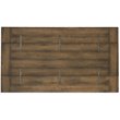 Hill Country Bluewind Flip-Top Console Table in Dark Wood by Hooker Furniture