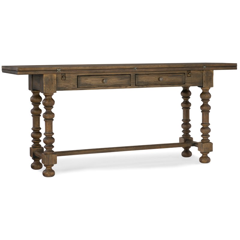 Hooker Furniture Hill Country Bluewind Flip-Top Console Table