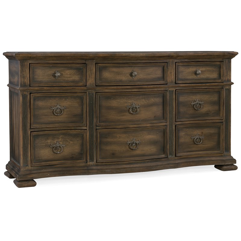 Hooker Furniture Hill Country Williamson Nine Drawer Dresser