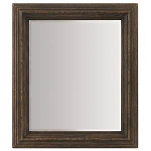 hooker furniture hill country mico mirror in anthracite black