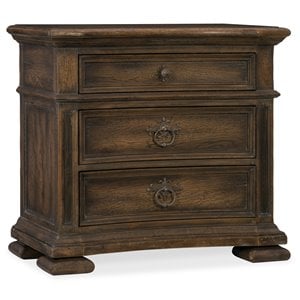 Hooker Furniture Hill Country Elmendorf Three-Drawer Nightstand