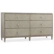 Elixir Six-Drawer Wood Dresser in Silver Finish by Hooker Furniture