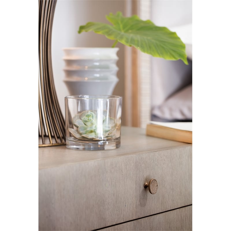 Elixir Two-Drawer Nightstand in Natural Wood Finish by Hooker Furniture