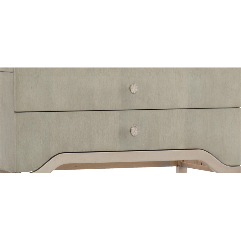 Elixir Two-Drawer Nightstand in Natural Wood Finish by Hooker Furniture