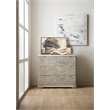 Amani Three Drawer Accent Chest in Beige Wood Finish