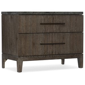 Hooker Furniture Bedroom Miramar Aventura San Marcos Stone Top Nightstand