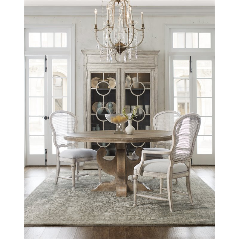 Hooker Furniture Boheme Gaston Metal Back Arm Chair