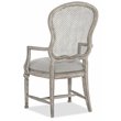 Hooker Furniture Boheme Gaston Metal Back Arm Chair