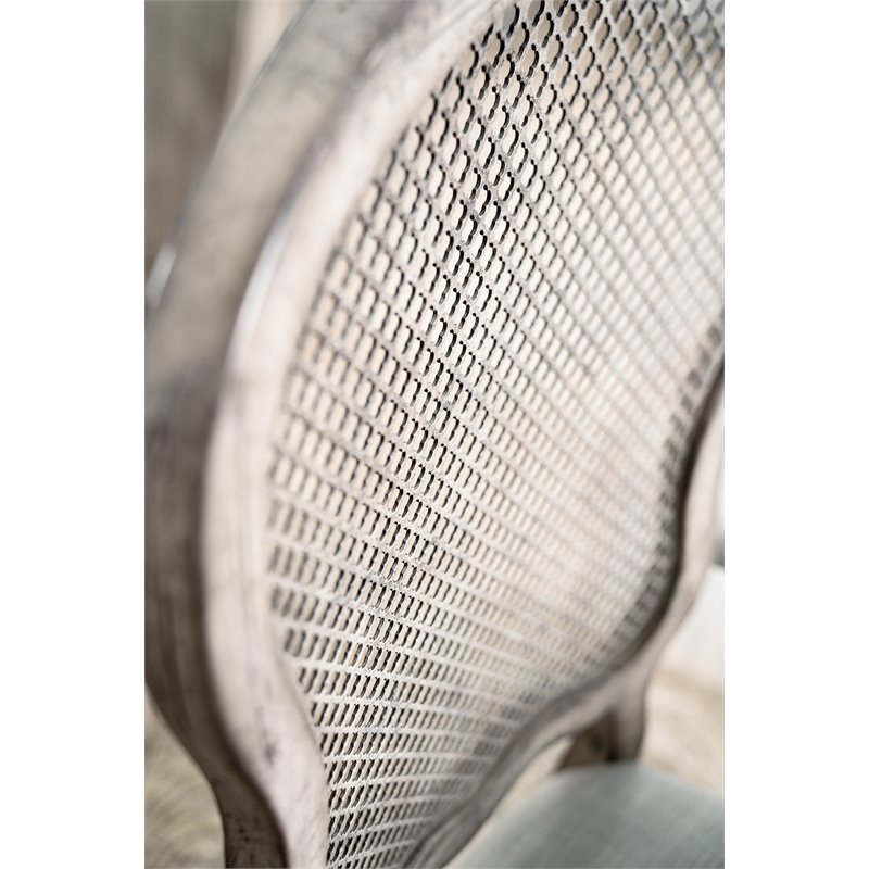 Hooker Furniture Boheme Gaston Metal Back Side Chair