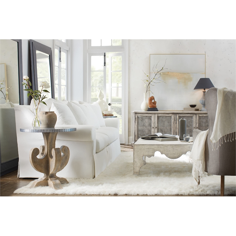 Hooker Furniture Living Room Boheme Flanders Square Cocktail Table