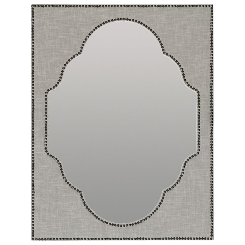 Boheme Nourmand Linen Wrapped Mirror