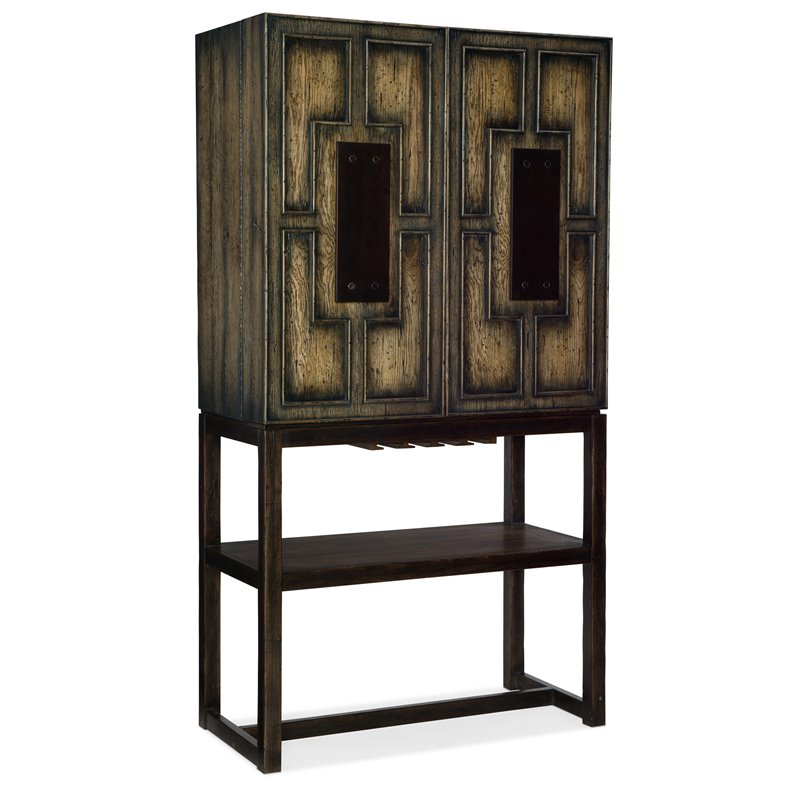 Howard Miller Sonoma Hide A Home Bar Wine in Americana Cherry