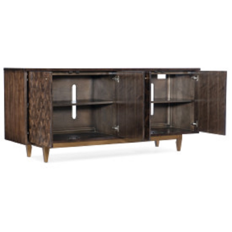 Hooker Furniture Living Room Melange Alpine Four-Door Credenza