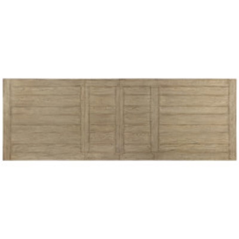 Hooker Furniture Dining Room Ciao Bella 84in Trestle Table -Natural/Gray