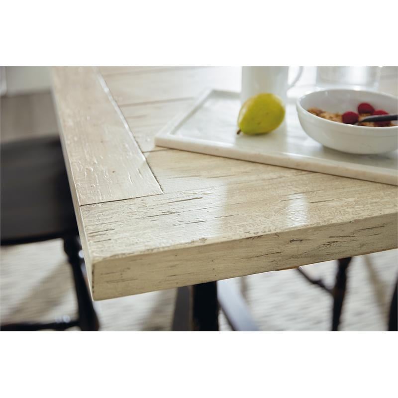Hooker Furniture Dining Room Ciao Bella Friendship Table- Flaky White/Black