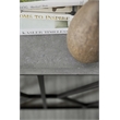 Hooker Furniture Living Room Ciao Bella Metal and Faux Concrete Console Table