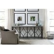 Hooker Furniture Living Room Ciao Bella Metal and Faux Concrete Console Table