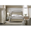 Ciao Bella Two-Drawer Wood Nightstand in Speckled Gray by Hooker Furniture